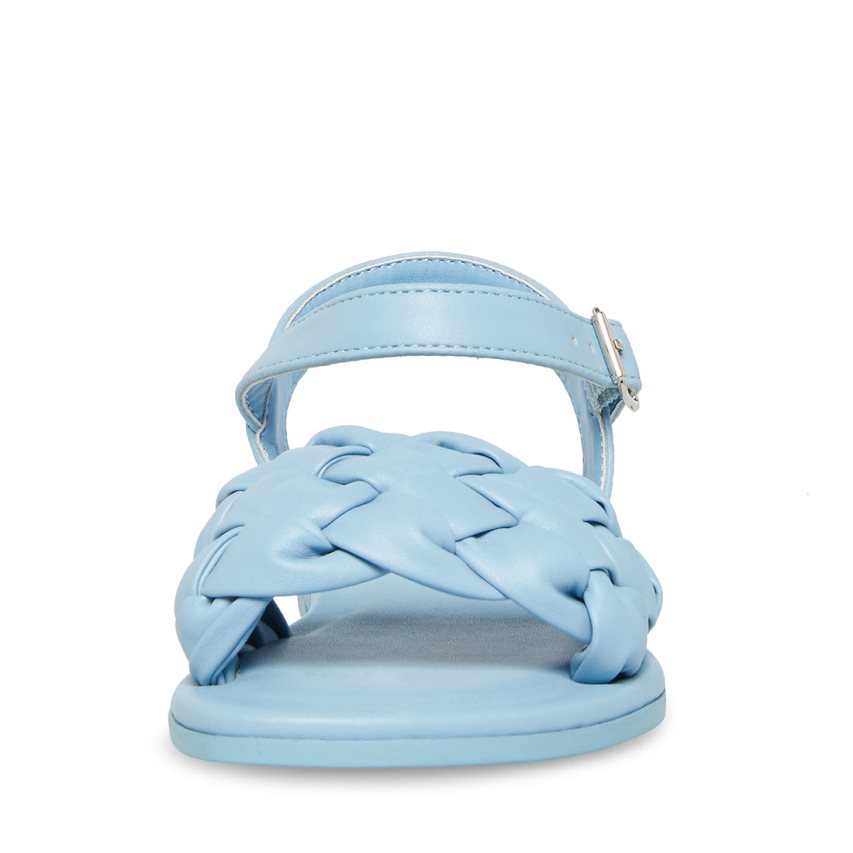 Sandalias Planas Steve Madden Jkarina Niños Azules | ES TR9320